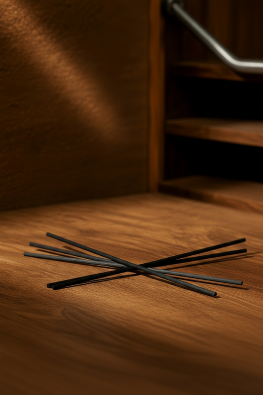5 Incense Sticks Laying Down