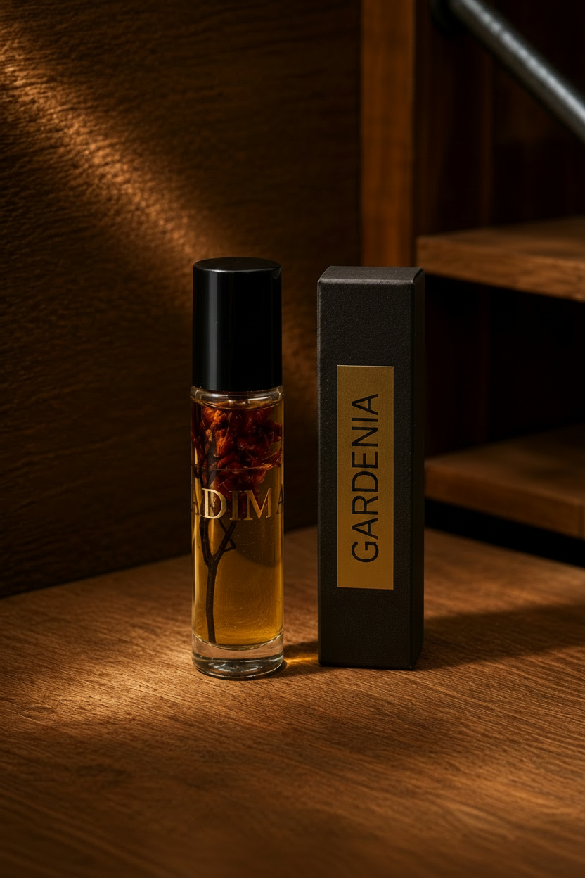 Gardenia - Black Label Gold Text