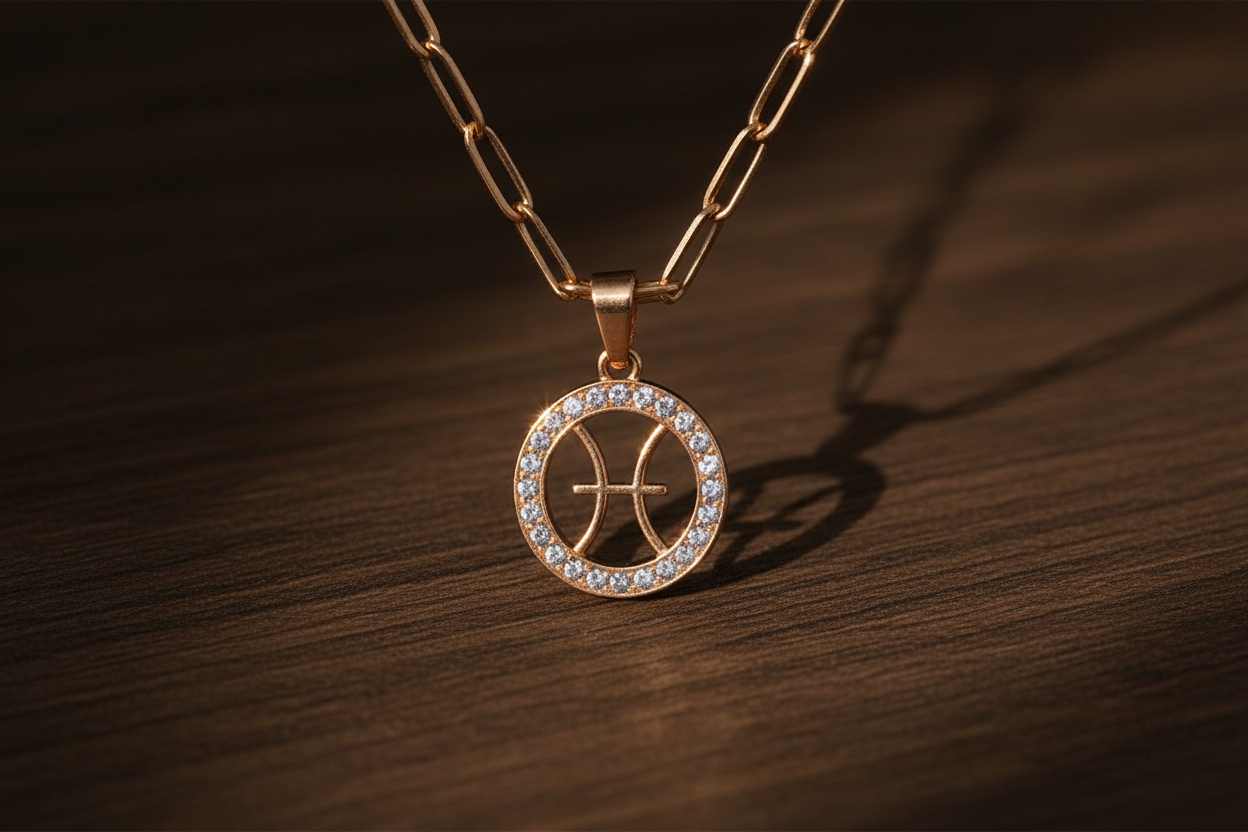 Pisces Pendant Close-Up