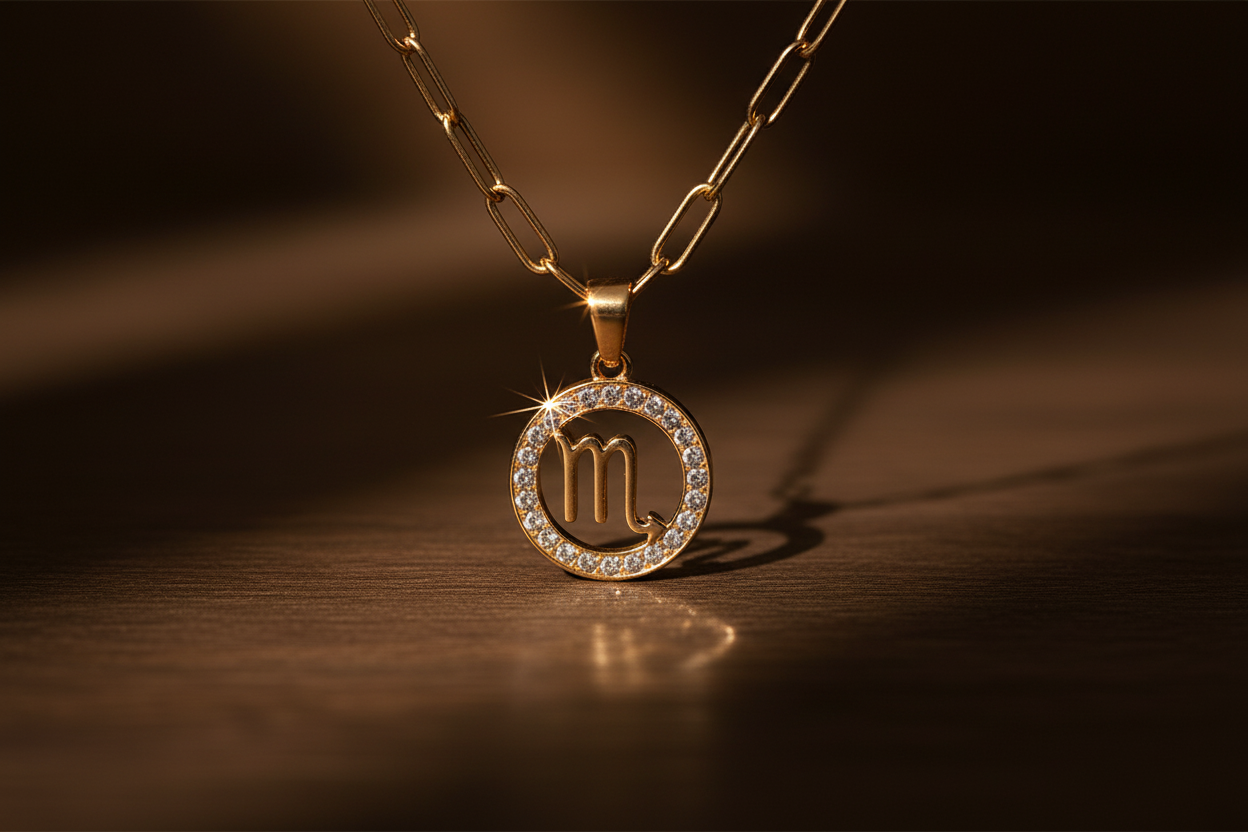 Scorpio Pendant Close-Up