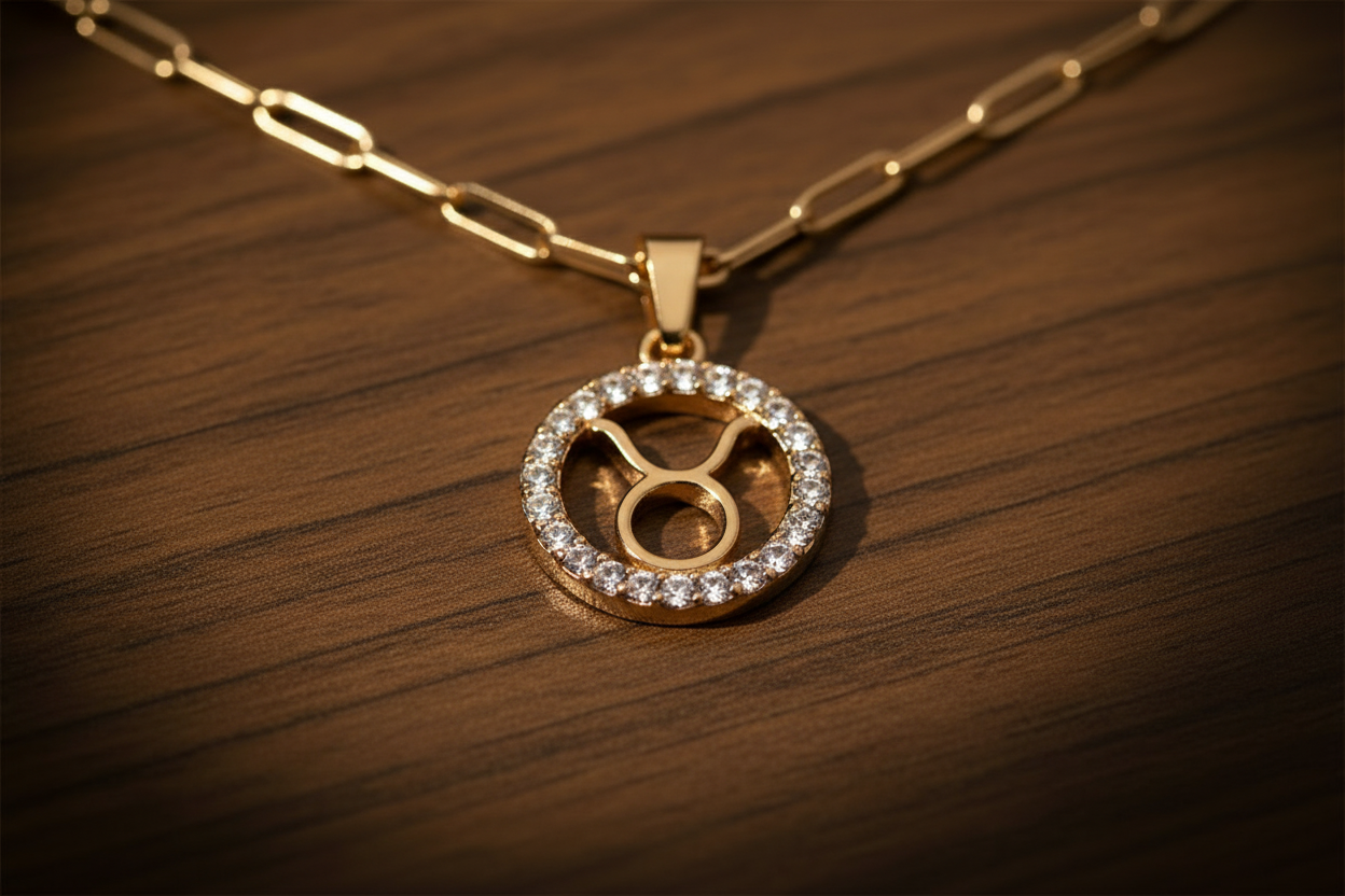 Taurus Pendant Extreme Close-Up