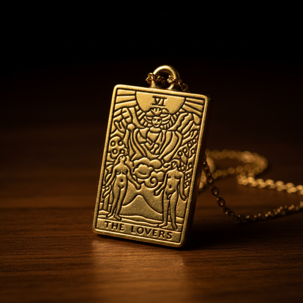 The Lovers Necklace - Close-Up