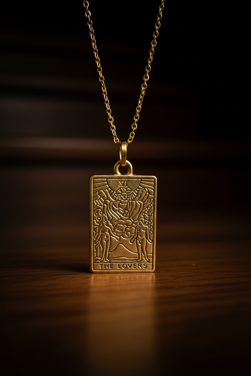 The Lovers Necklace - Front