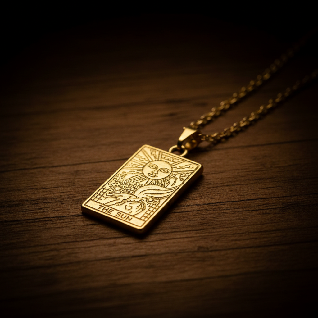 The Sun Necklace - Close-Up